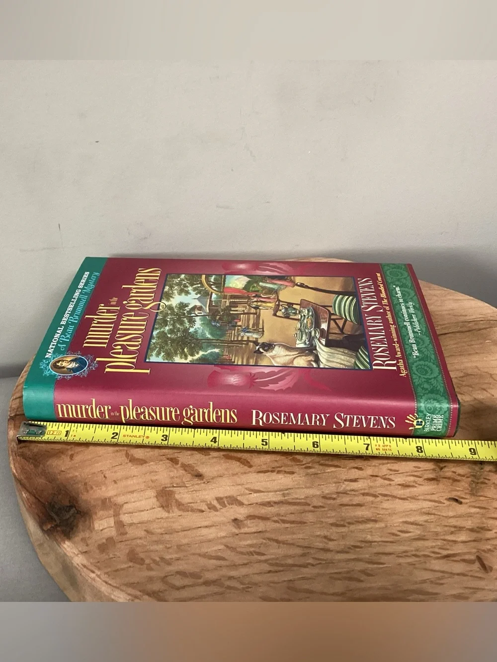 🟢 Vintage - Murder in the Pleasure Gardens by Rosemary Stevens - Hardback